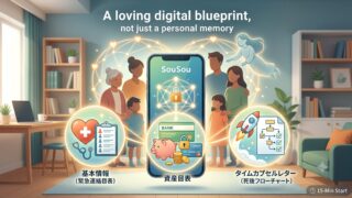 【1人でできる】家族が絶対に困らないデジタルエンディングノートの作り方|SouSou活用完全ガイド